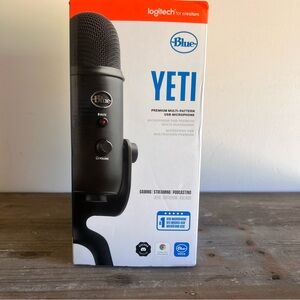 logitech YETI Multi Pattern USB Microphone Blue VO!CE